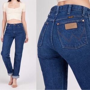 Wrangler Women's High Rise Jeans - Blue